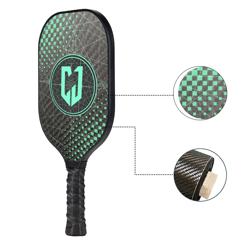 Juciao Green Arrow Pickleball Paddle-PaddleBall Sports Co