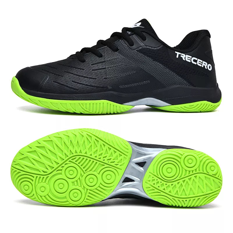 Trecero Genuine leather court sneakers-PaddleBall Sports Co