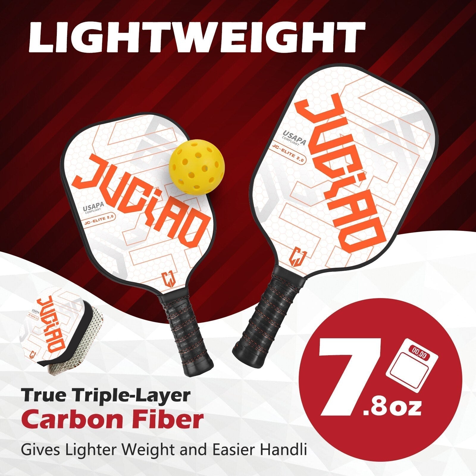 Juciao Beginner Pickleball Paddle set-PaddleBall Sports Co