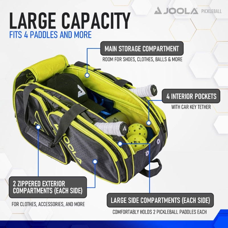 JOOLA Tour Elite Racquet sports Bag-PaddleBall Sports Co