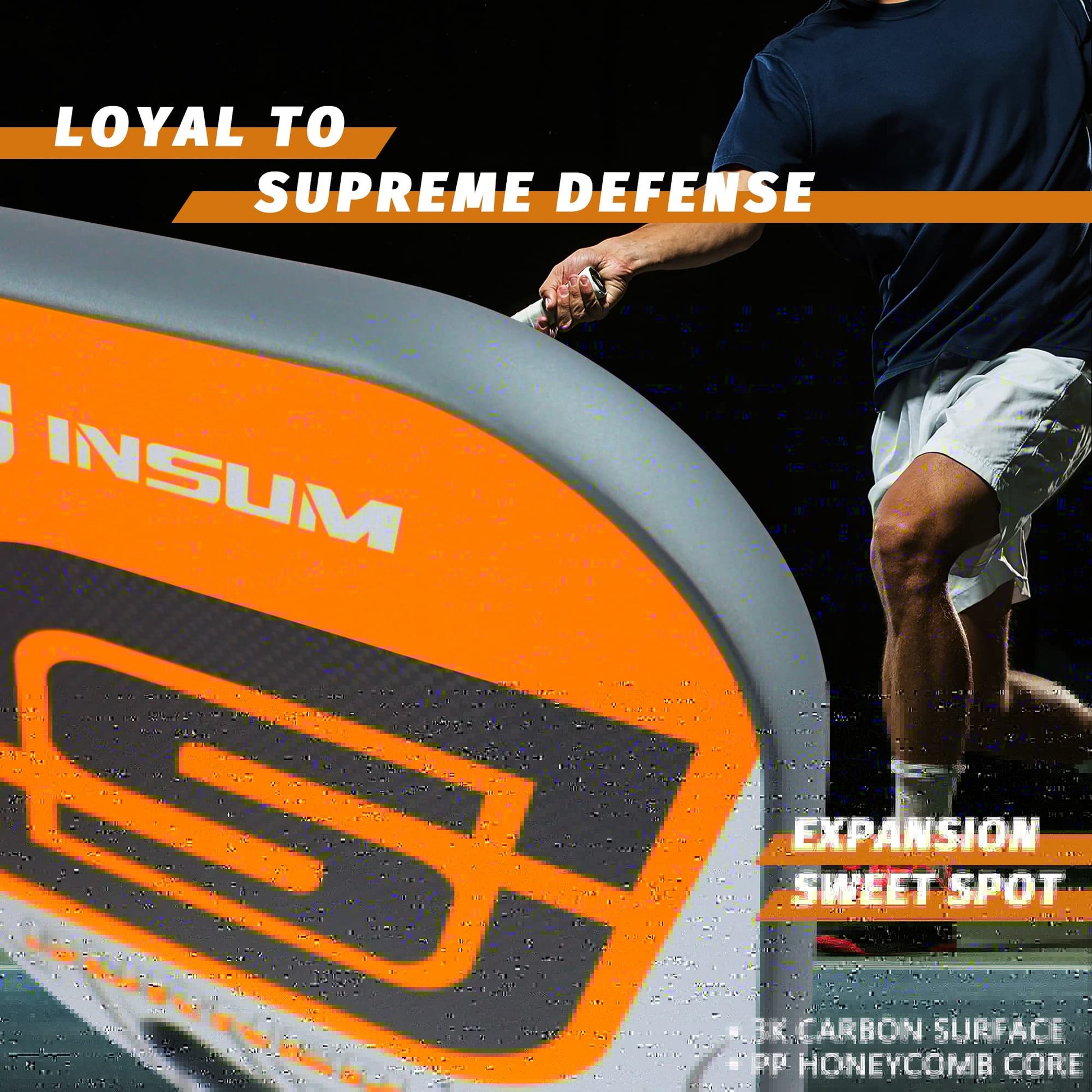 Insum Burned Pickleball Paddle-PaddleBall Sports Co