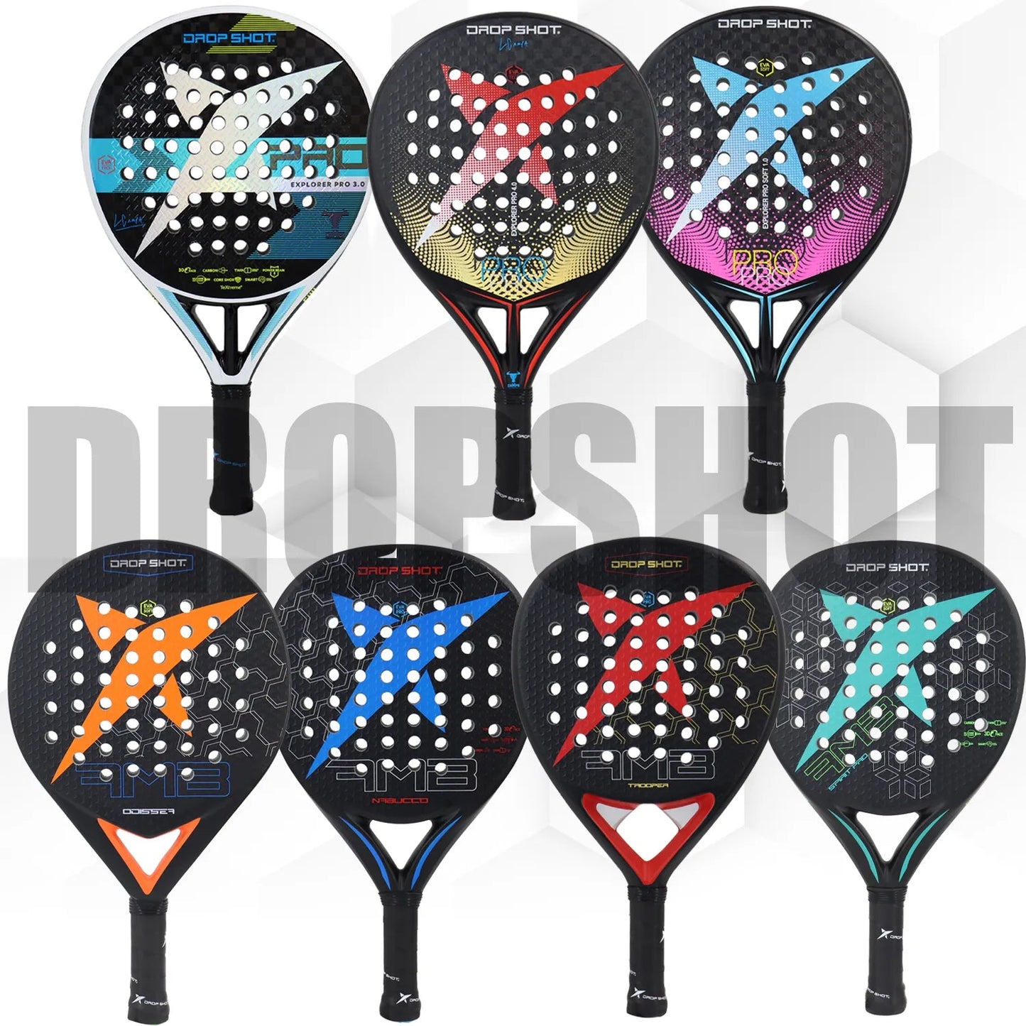 Drop Shot padel Rackets-PaddleBall Sports Co