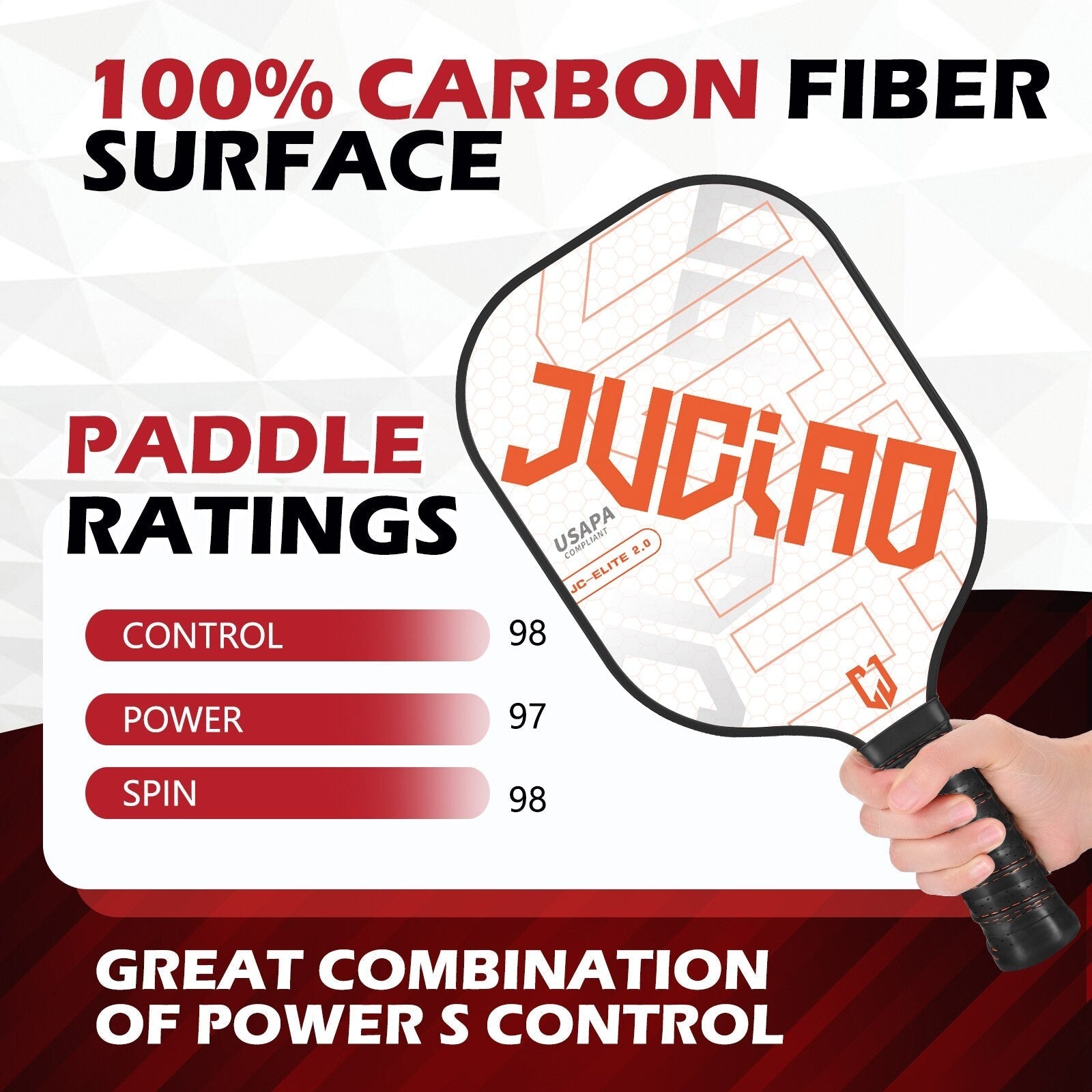 Juciao Beginner Pickleball Paddle set-PaddleBall Sports Co