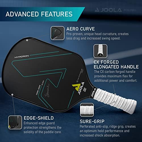 Joola Simone Jardim Hyperion CFS Pickleball Paddle-PaddleBall Sports Co