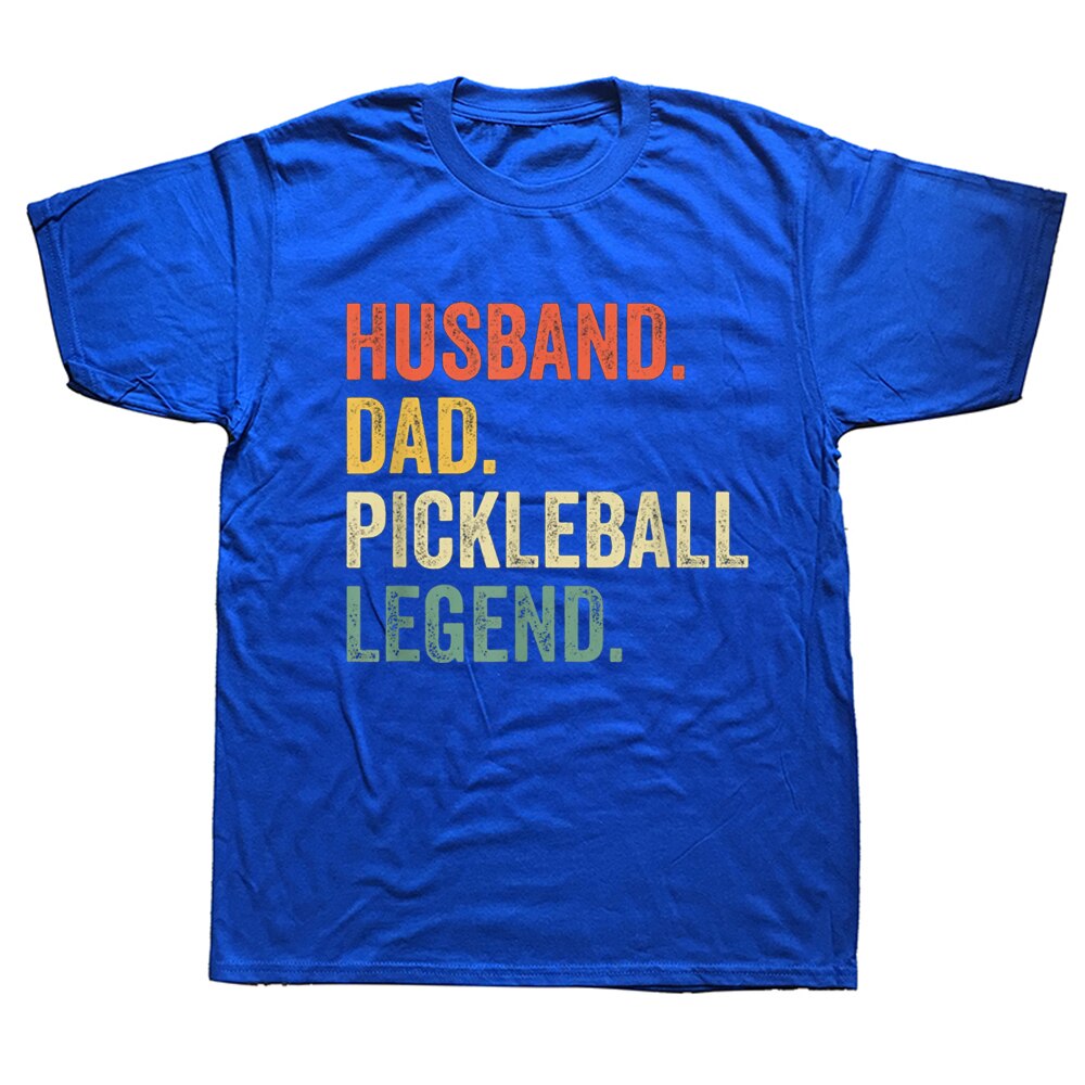 Husband. Dad. Pickleball Legend. Vintage T Shirts-PaddleBall Sports Co