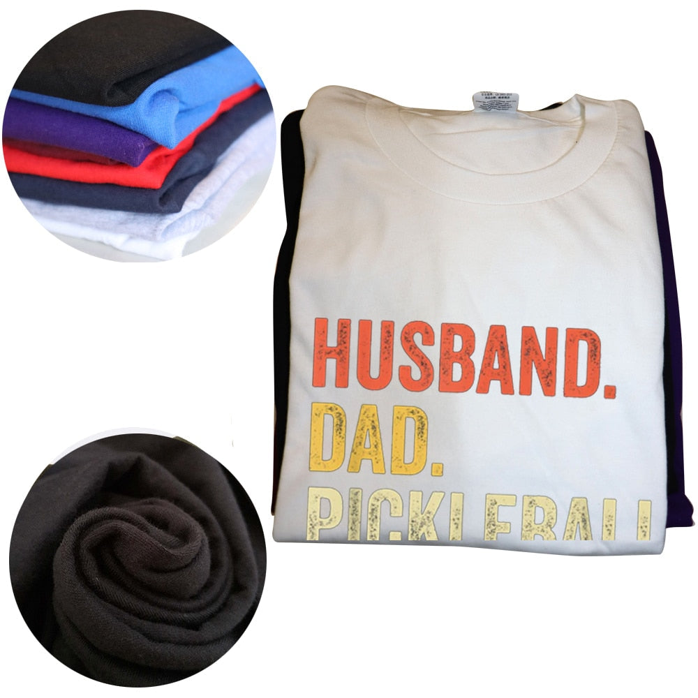 Husband. Dad. Pickleball Legend. Vintage T Shirts-PaddleBall Sports Co