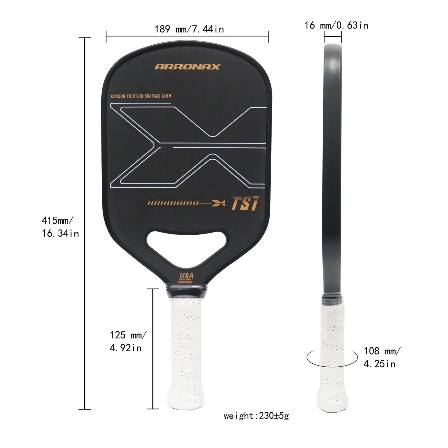 Arronax Performance TS-1 Paddle-PaddleBall Sports Co