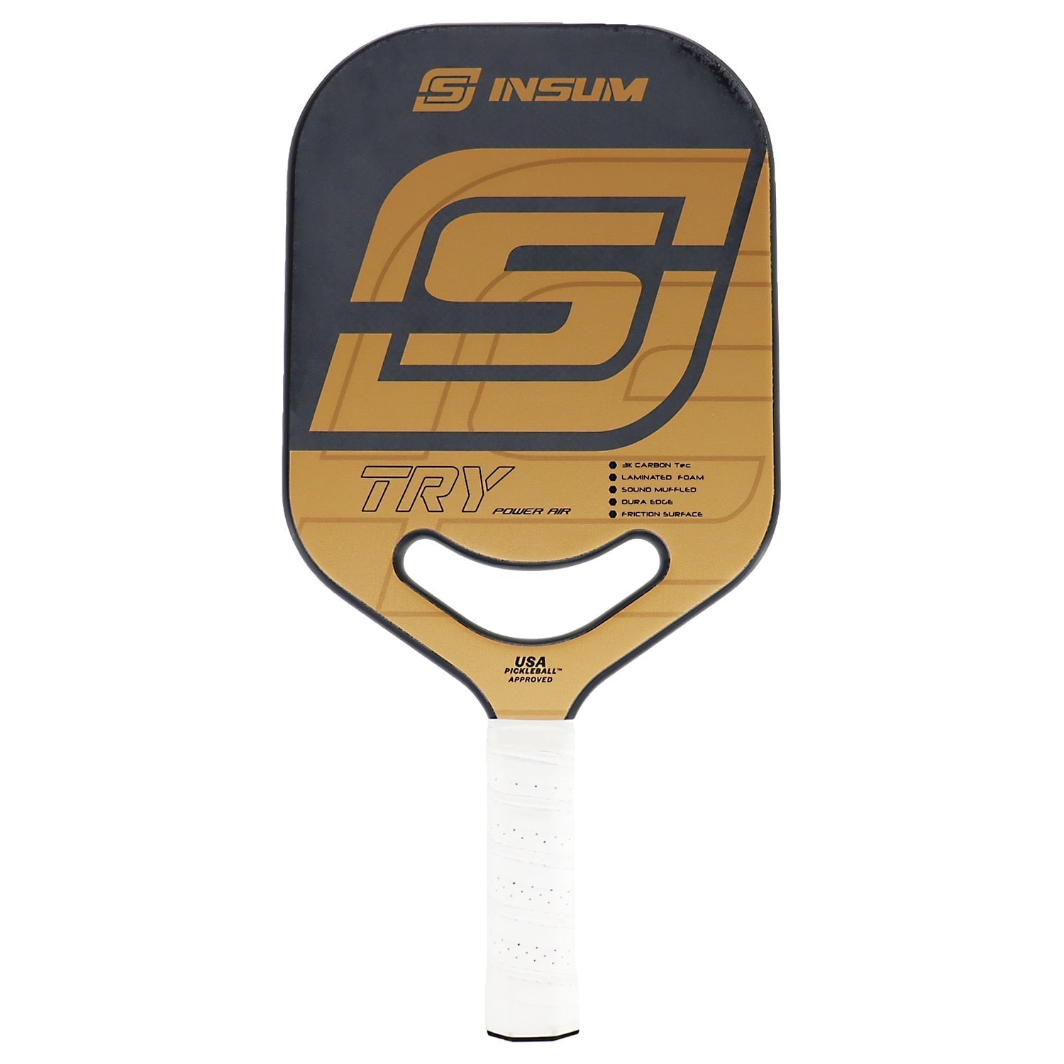 Insum Try Power Air Elongated Pickleball Paddle-PaddleBall Sports Co