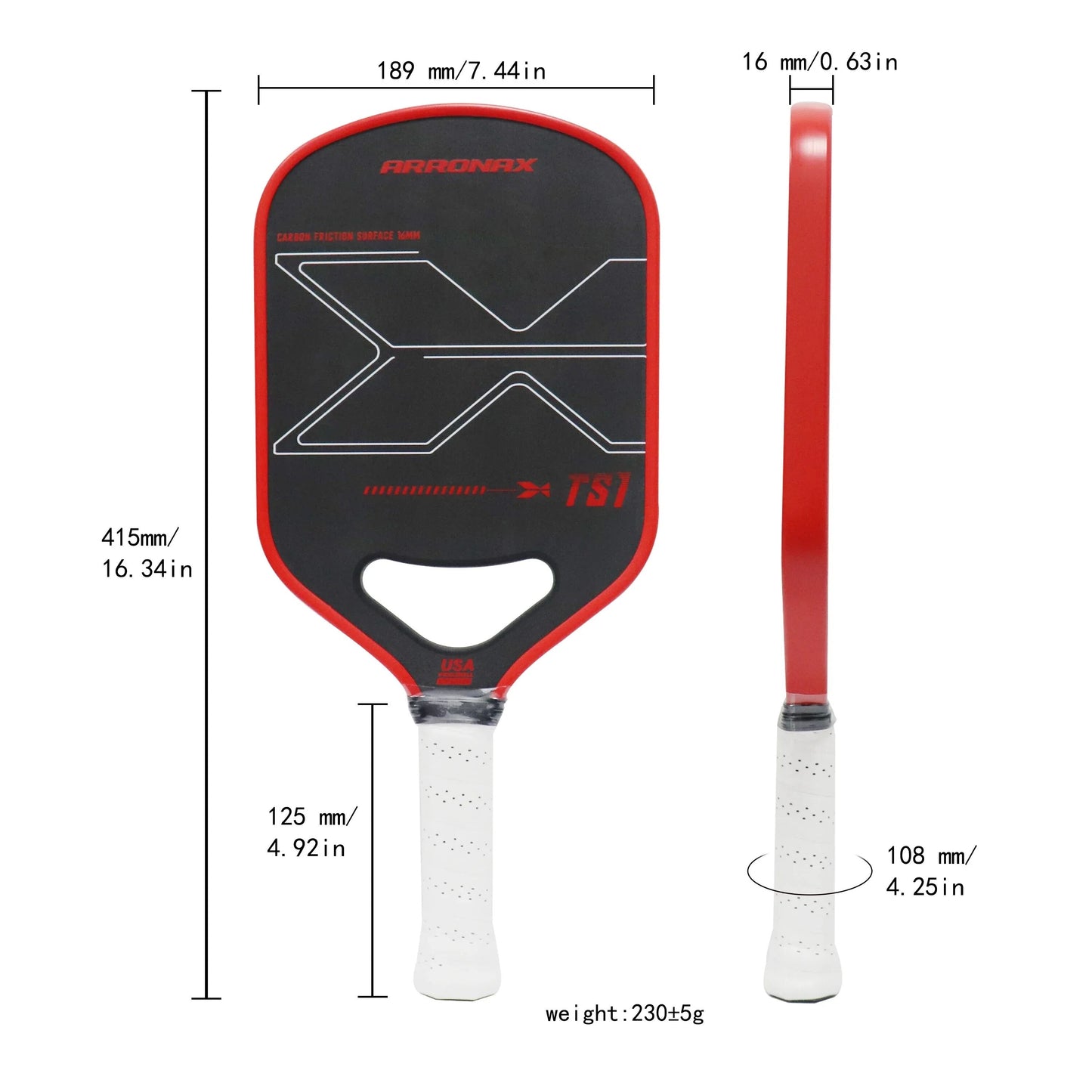 Arronax Performance TS-1 Paddle-PaddleBall Sports Co