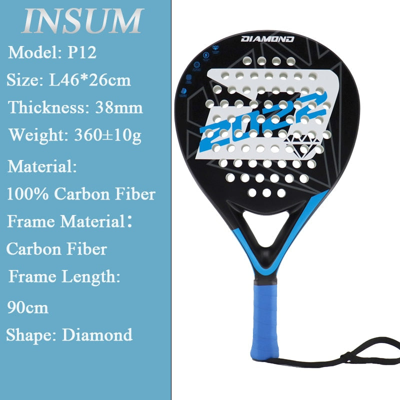 Insum Diamond & Round Padels-PaddleBall Sports Co