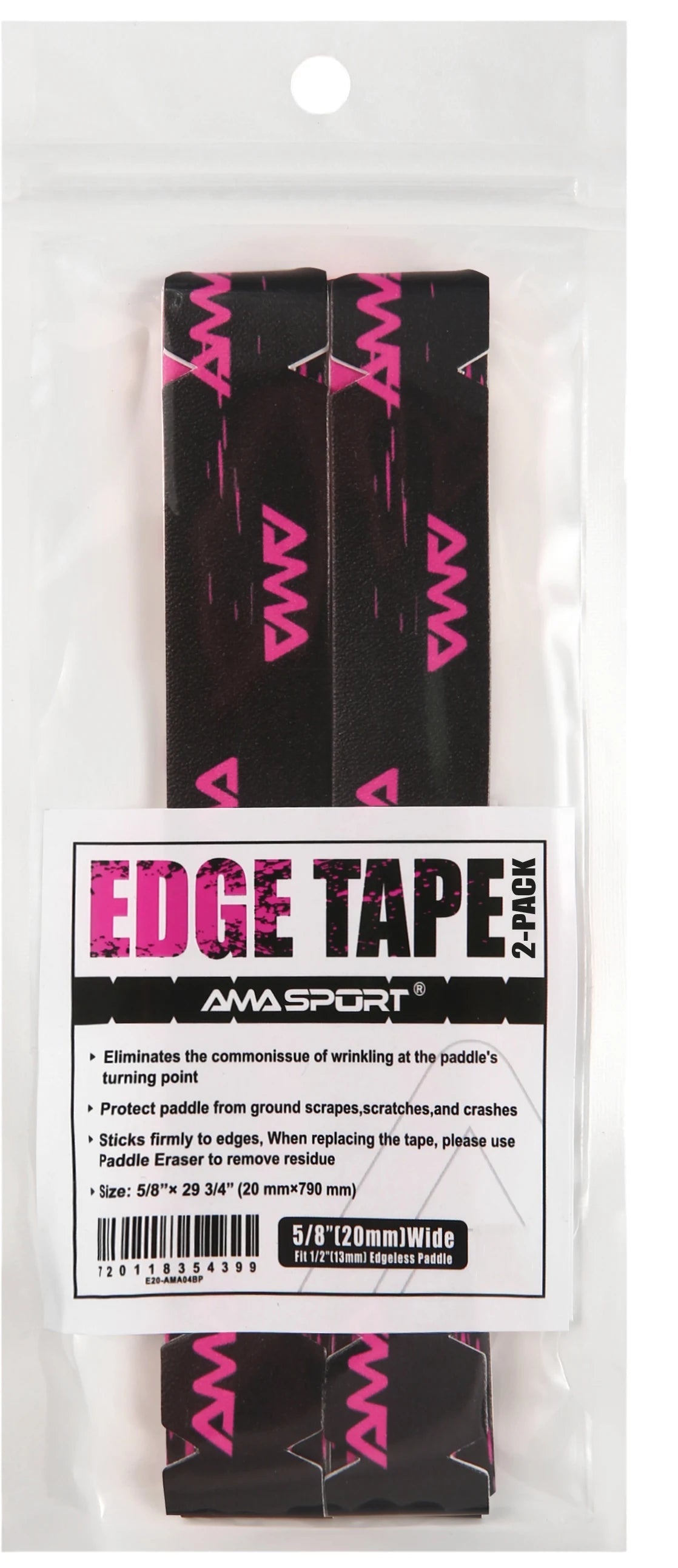 AMA Sport Pickleball Paddle Edge Tape with designs-PaddleBall Sports Co