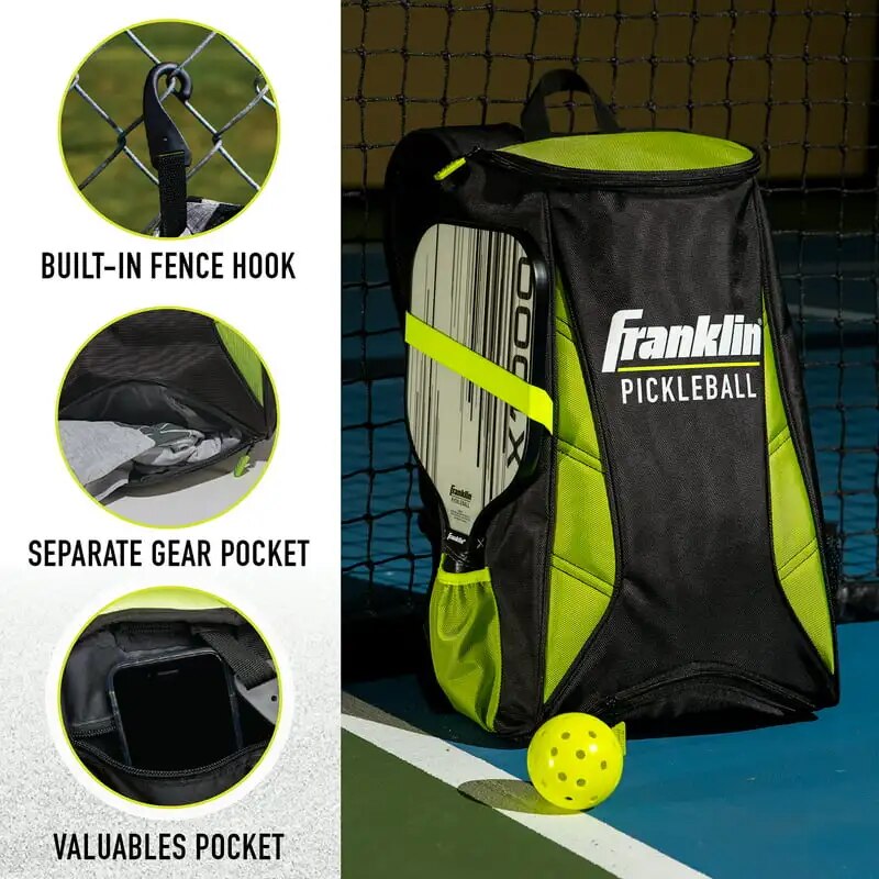 Franklin Sports Pickleball-X Deluxe Competition Backpack-PaddleBall Sports Co