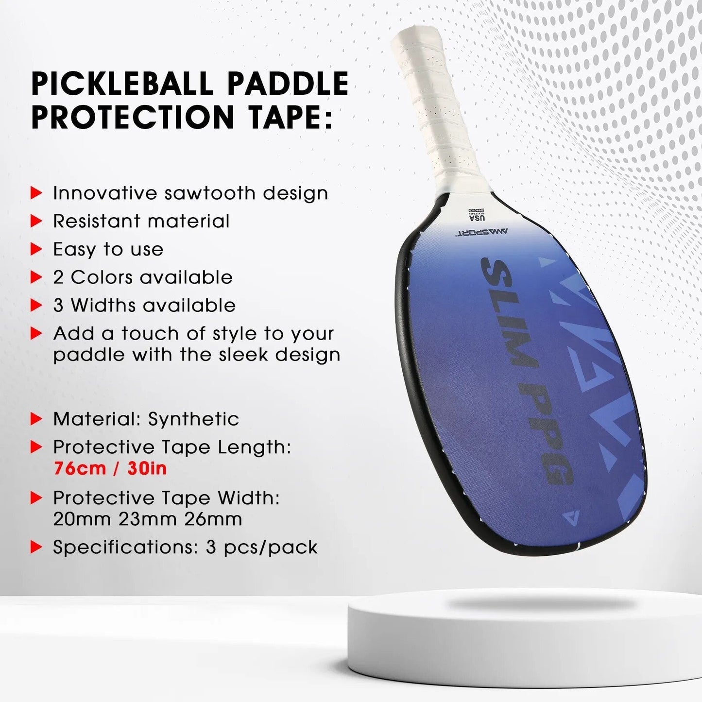 AMA Sport Pickleball Paddle Edge Tape-PaddleBall Sports Co