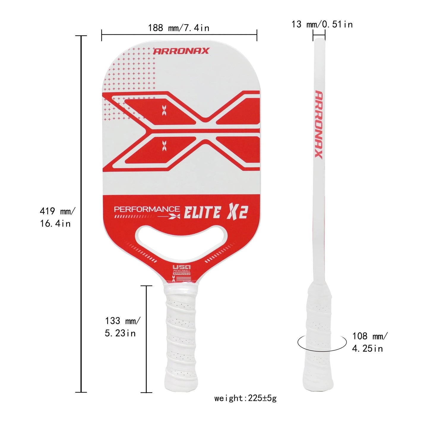 Arronax Performance Elite X2-PaddleBall Sports Co