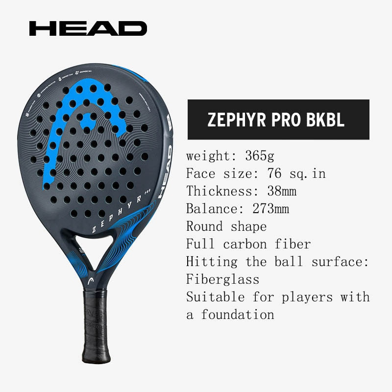 Head Zephyr Series Padel-PaddleBall Sports Co