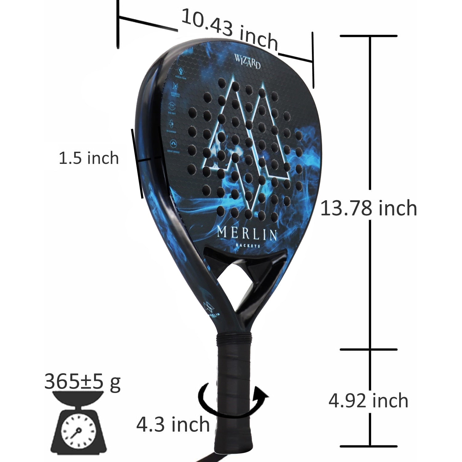 Merlin - Wizard Padel-PaddleBall Sports Co