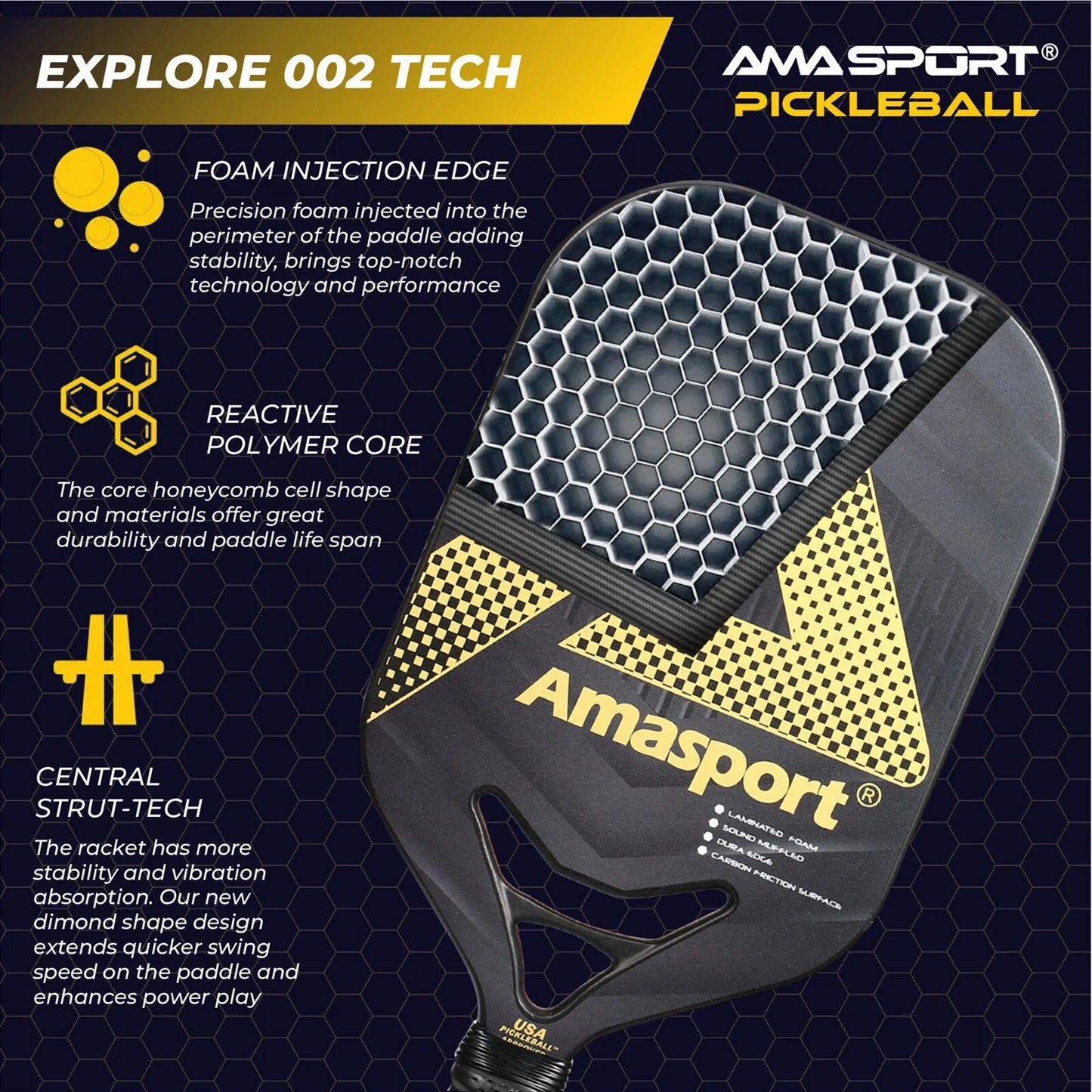 AMA Sport Matrix Explore 002 Paddle-PaddleBall Sports Co