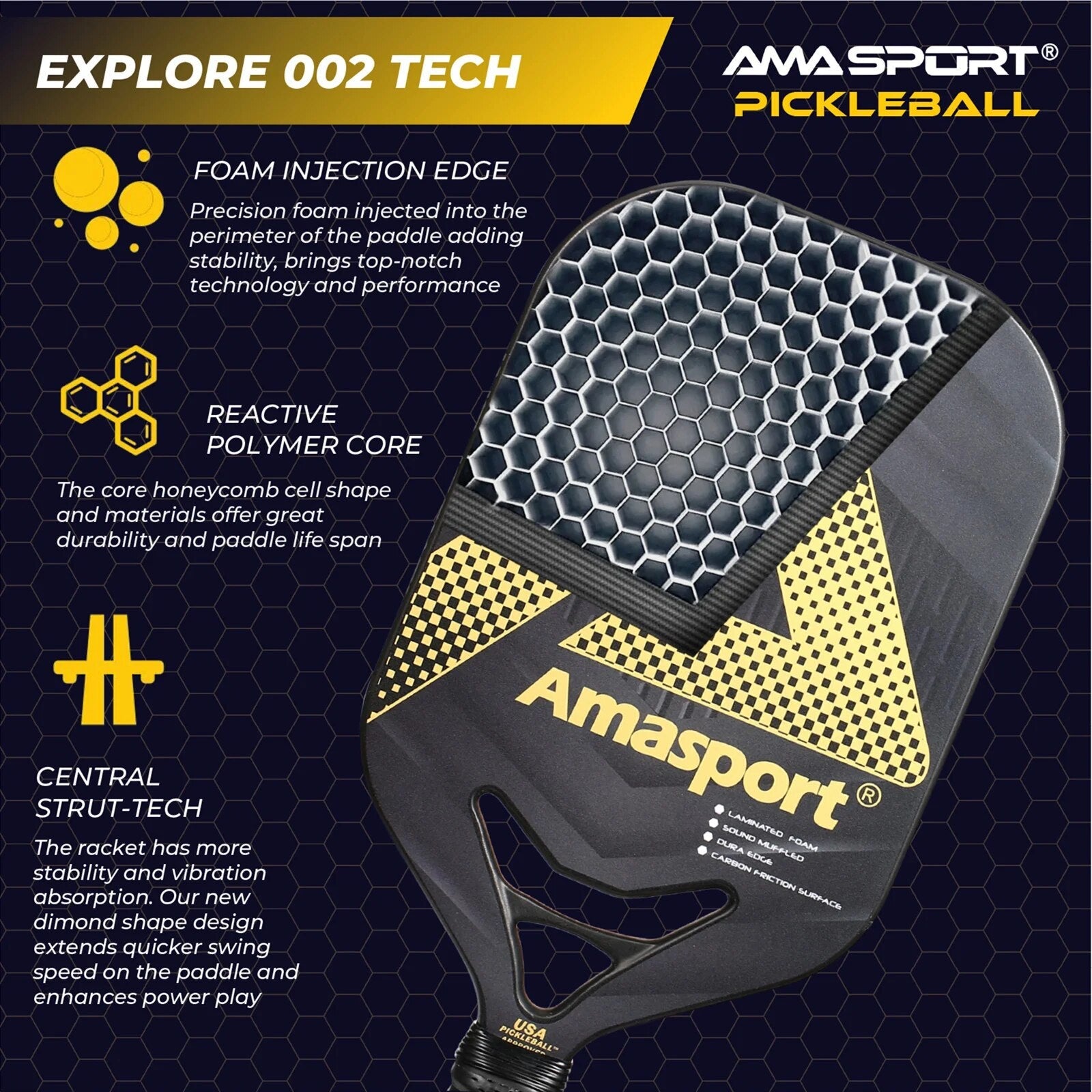 AMA Sport Matrix Explore 002 Paddle-PaddleBall Sports Co