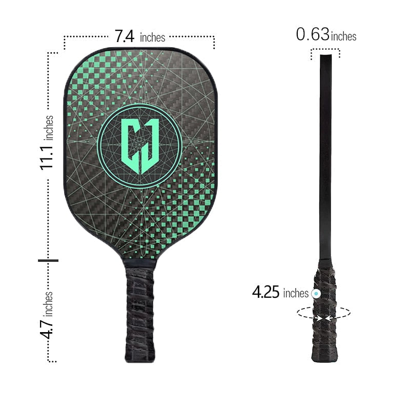 Juciao Green Arrow Pickleball Paddle-PaddleBall Sports Co