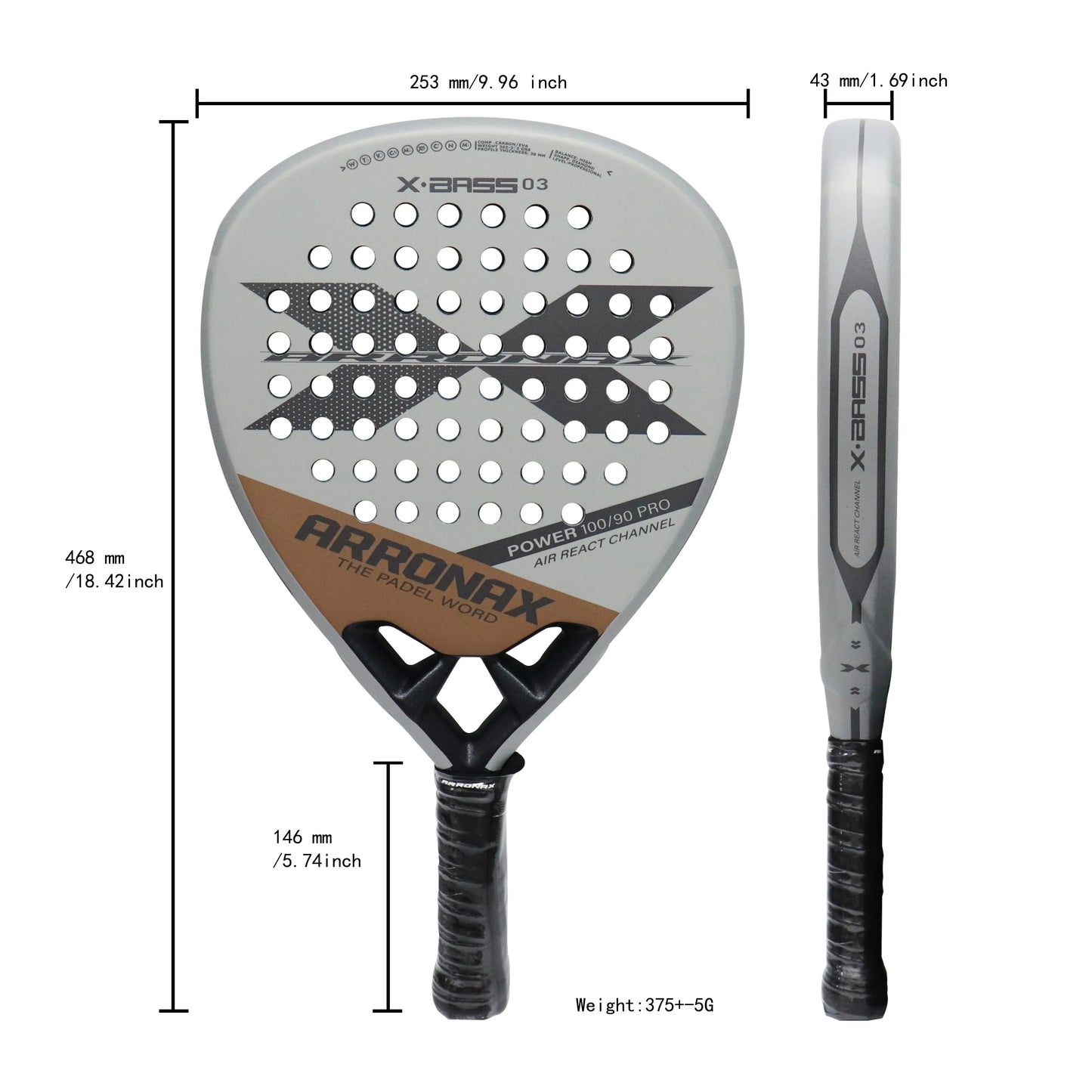 Arronax Padel Rackets-PaddleBall Sports Co