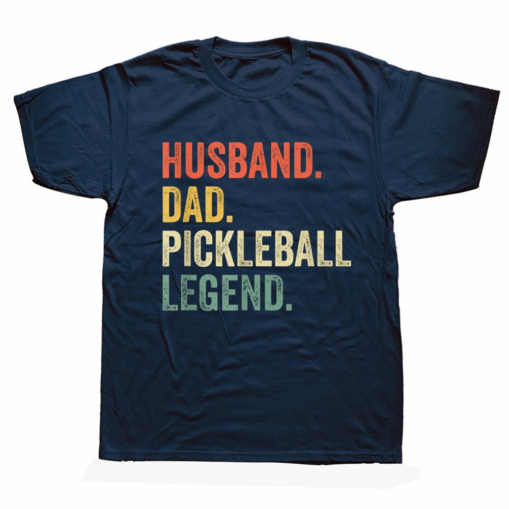 Husband. Dad. Pickleball Legend. Vintage T Shirts-PaddleBall Sports Co