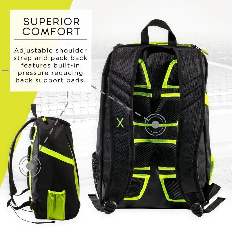 Franklin Sports Pickleball-X Deluxe Competition Backpack-PaddleBall Sports Co