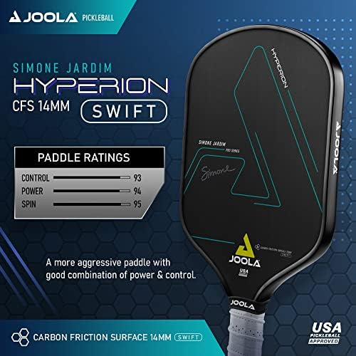 Joola Simone Jardim Hyperion CFS Pickleball Paddle-PaddleBall Sports Co