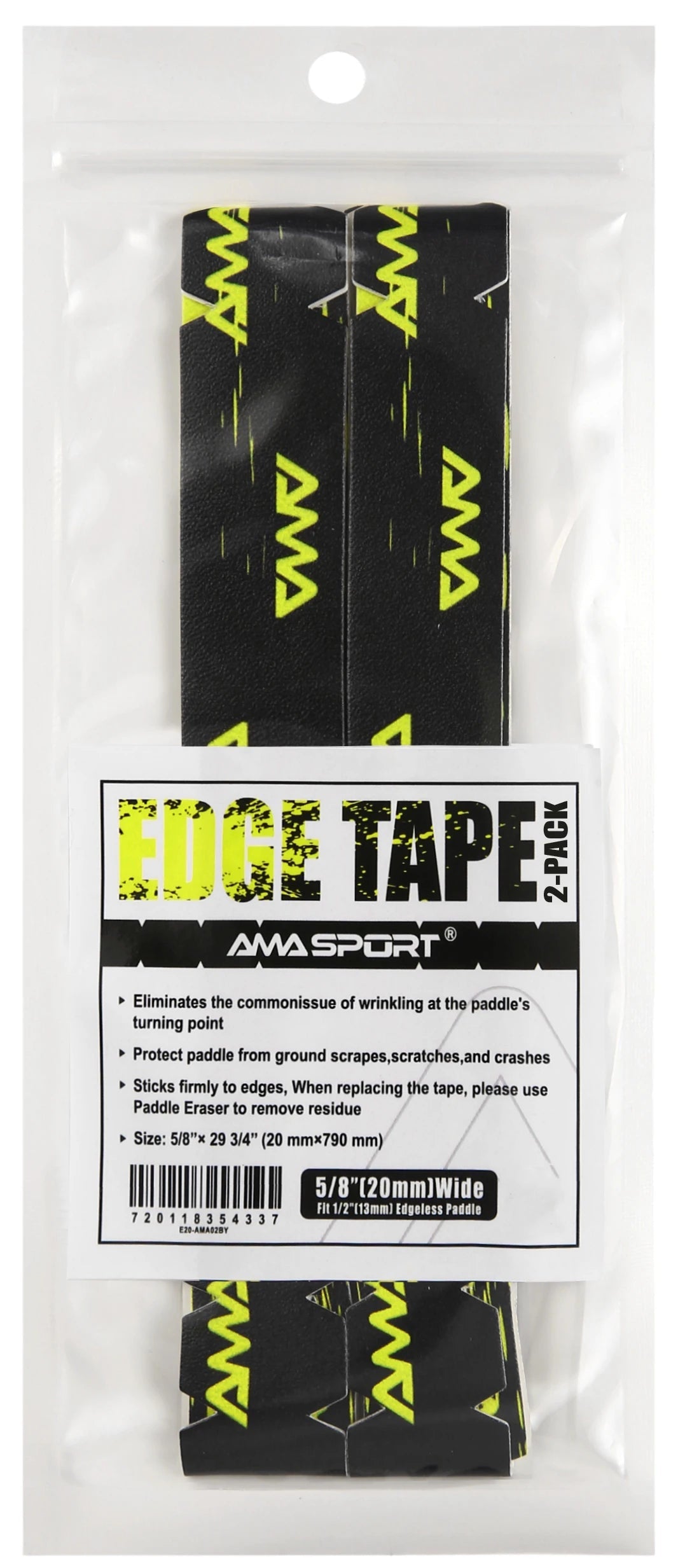 AMA Sport Pickleball Paddle Edge Tape with designs-PaddleBall Sports Co