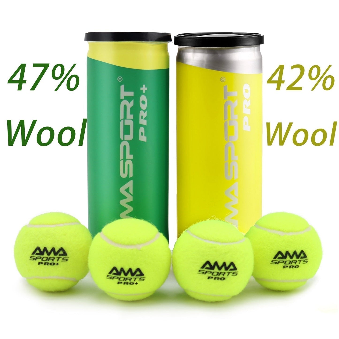 AMA Sport Pro+ Padel Ball-PaddleBall Sports Co