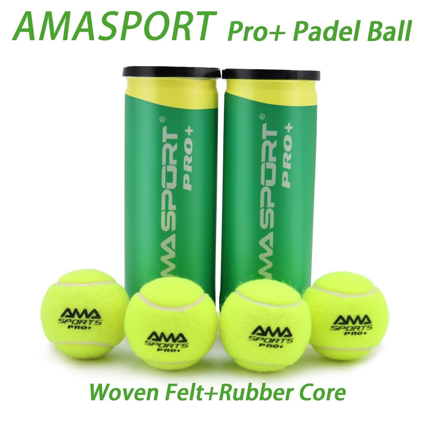 AMA Sport Pro+ Padel Ball-PaddleBall Sports Co