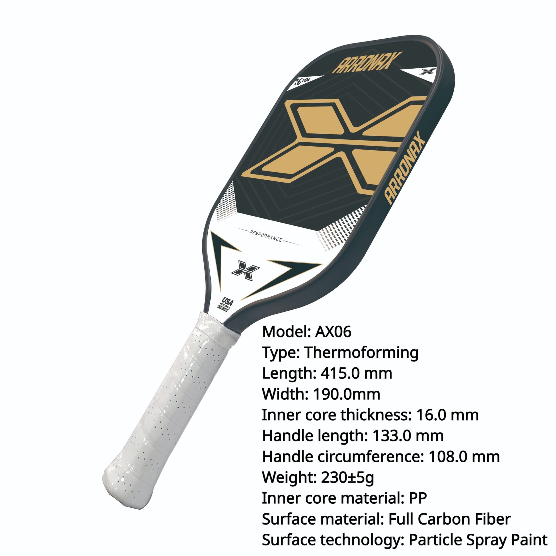 Arronax AX06 Pickleball Paddle-PaddleBall Sports Co